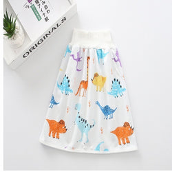 Baby diaper skirt