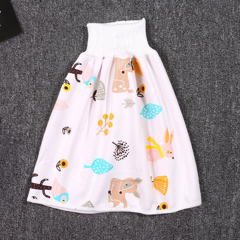 Baby diaper skirt