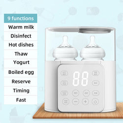 Baby Bottle Warmer Multi function Fast Baby Accessories Food Heater Milk Warmer Steriliser with ACcurate Temperature Control