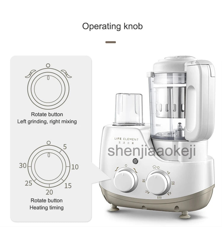 Food supplement cooking machine grinder Baby food supplement machine Multi-function cooking mixing machine 220v 150w 1pc